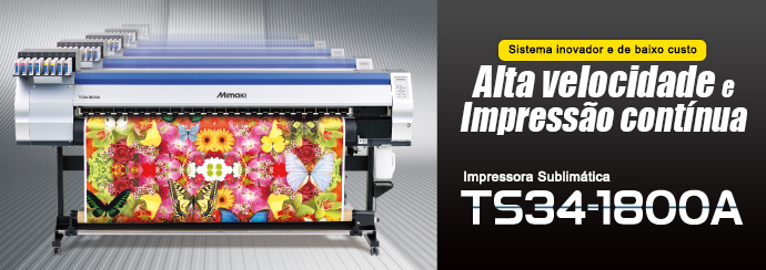 TS34-1800A | Produtos | MIMAKI DO BRASIL COMÉRCIO E IMPORTAÇÃO LTDA